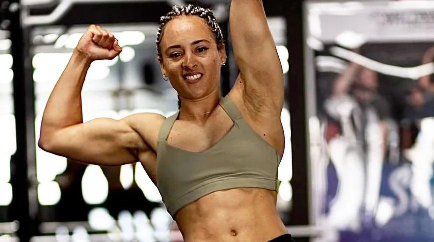 Fitness model workout professional