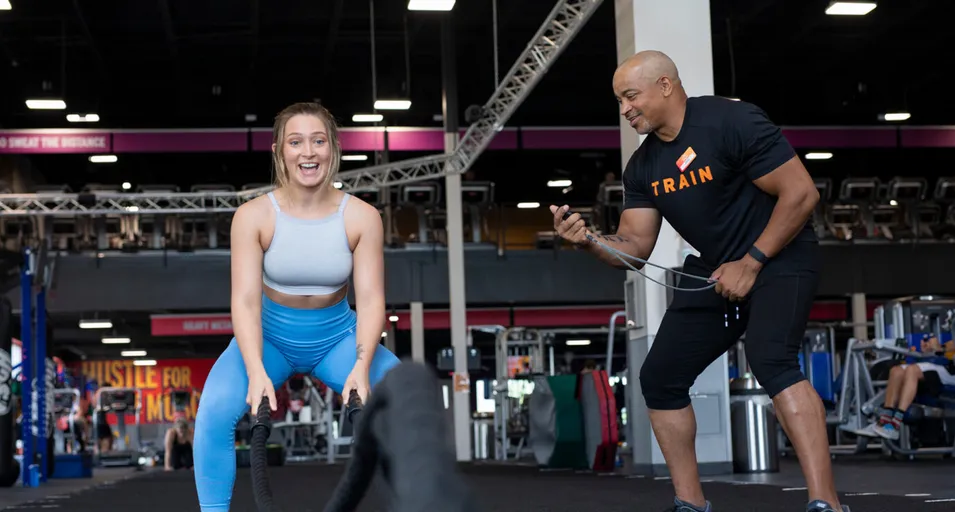 Group fitness class dynamic